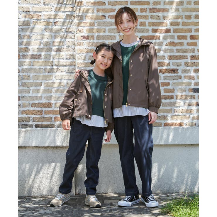 【親子コーデ】ピケ比翼フレアマンパジャケット（110~160cm） | ikka  | 詳細画像14 