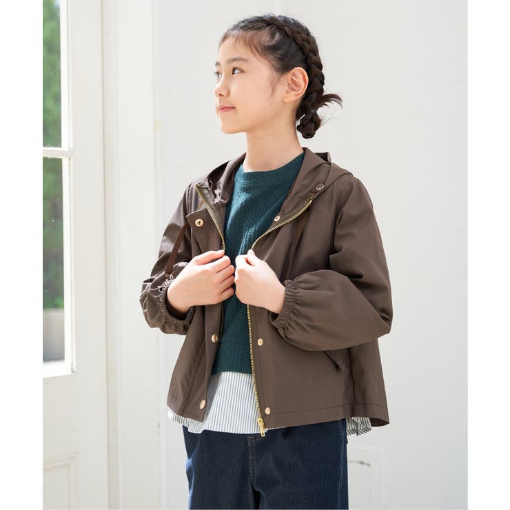 【親子コーデ】ピケ比翼フレアマンパジャケット（110~160cm） | ikka  | 詳細画像3 