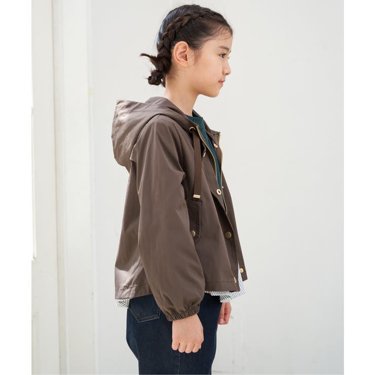 【親子コーデ】ピケ比翼フレアマンパジャケット（110~160cm） | ikka  | 詳細画像4 