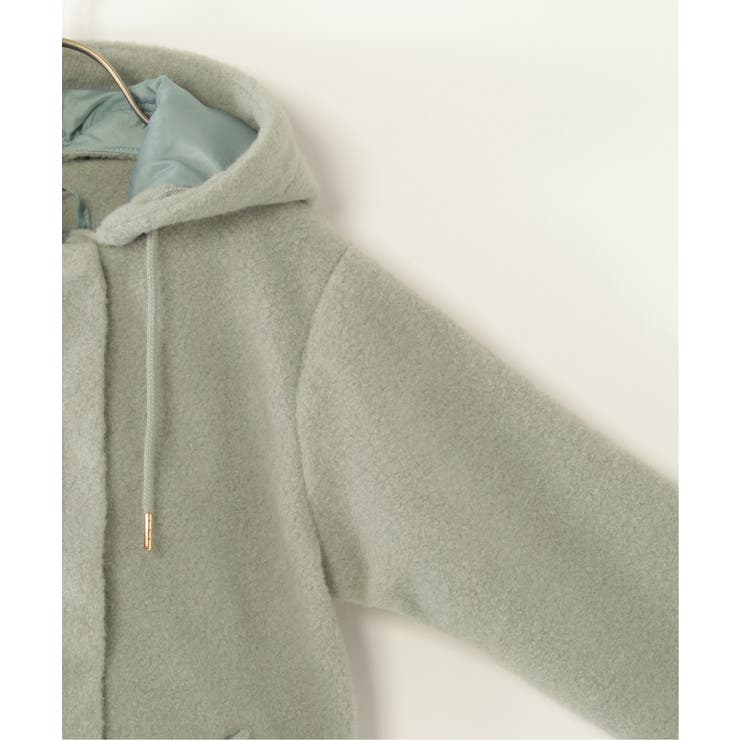 【親子コーデ】ブークレー2WAYフードコート（110~160cm） | ikka  | 詳細画像4 