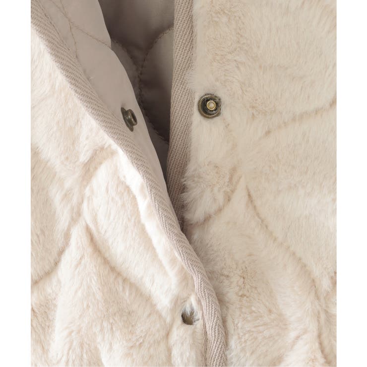 【親子コーデ】2WAYキルトファージャケット（110~160cm） | ikka  | 詳細画像23 