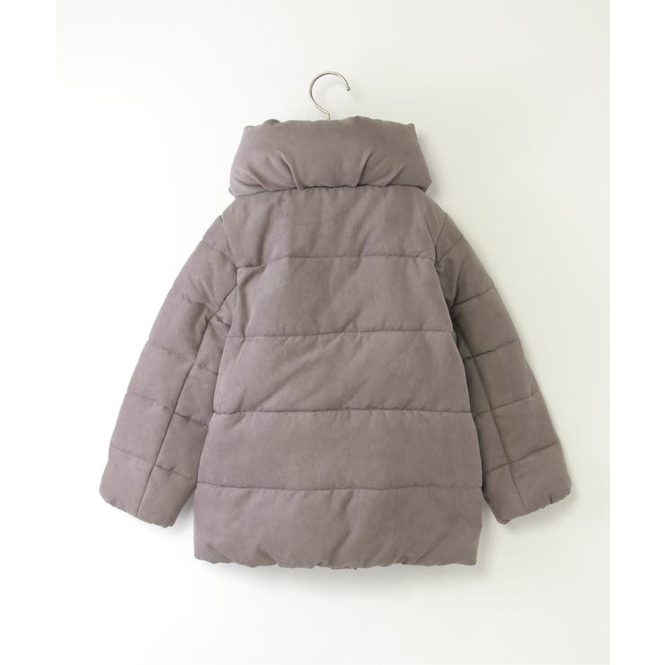 【親子コーデ】細コールボリューム襟中綿ジャケット（110~160cm） | ikka  | 詳細画像3 