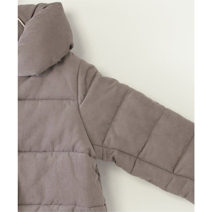 【親子コーデ】細コールボリューム襟中綿ジャケット（110~160cm） | ikka  | 詳細画像4 