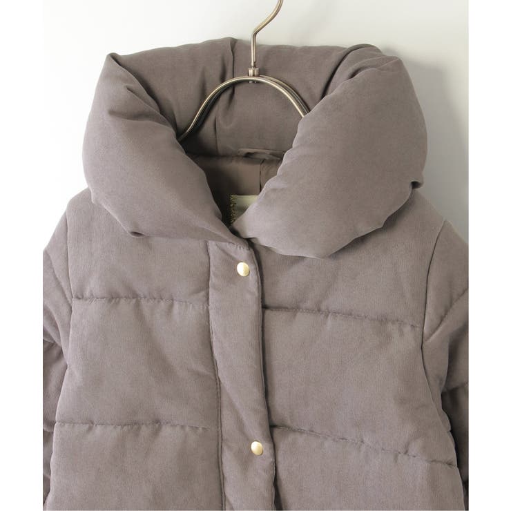 【親子コーデ】細コールボリューム襟中綿ジャケット（110~160cm） | ikka  | 詳細画像7 