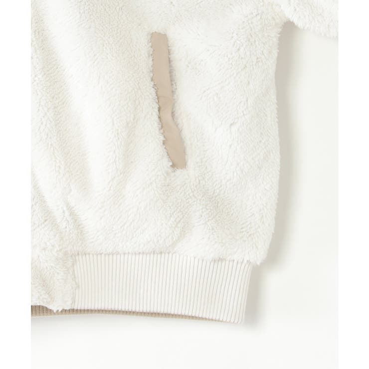 【2WAY】リバーシブルファーブルゾン（110~160cm） | ikka  | 詳細画像15 