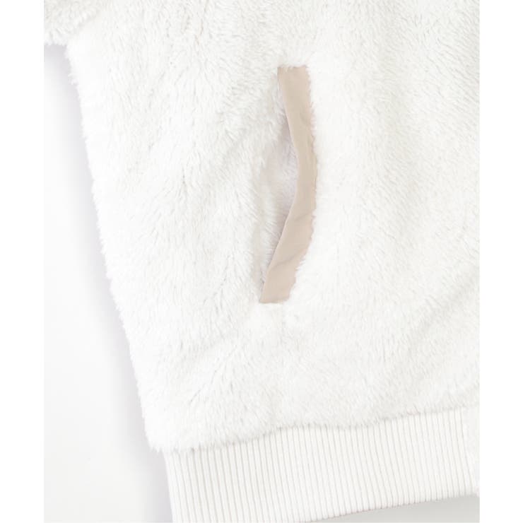 【2WAY】リバーシブルファーブルゾン（110~160cm） | ikka  | 詳細画像18 