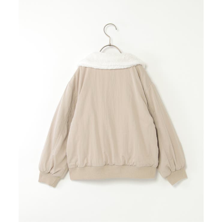 【2WAY】リバーシブルファーブルゾン（110~160cm） | ikka  | 詳細画像2 