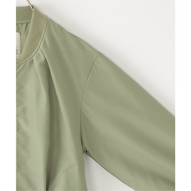 【親子コーデ】シアーリブブルゾン（110~160cm） | ikka  | 詳細画像12 