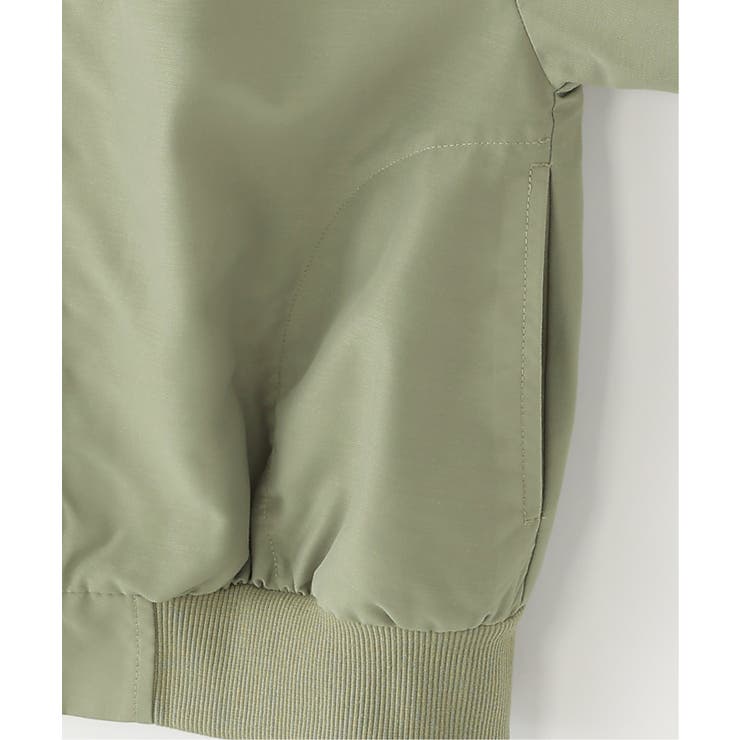 【親子コーデ】シアーリブブルゾン（110~160cm） | ikka  | 詳細画像16 