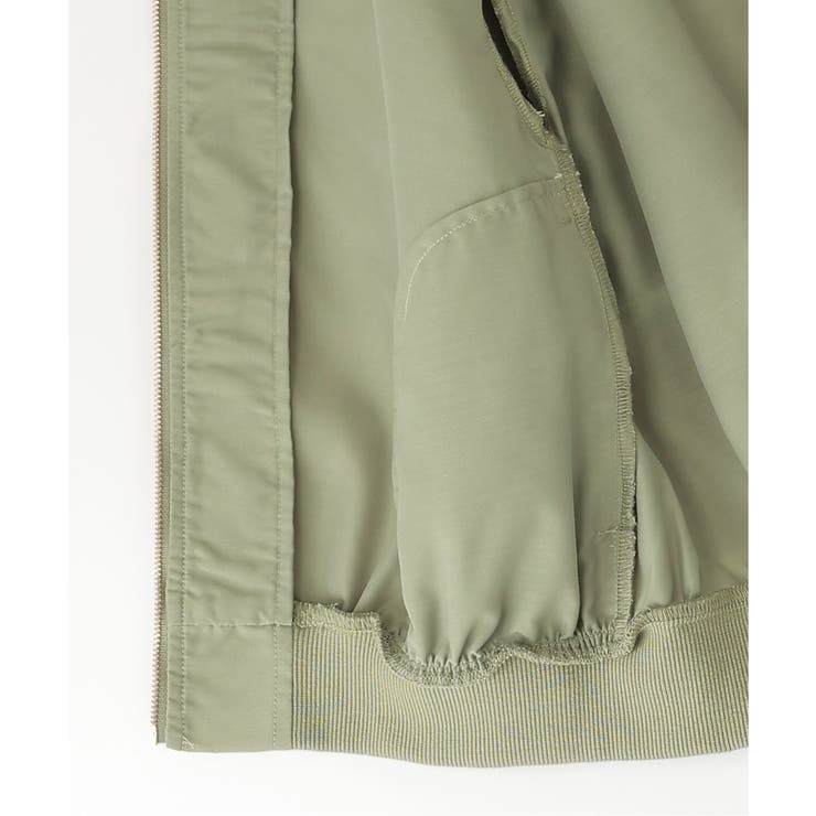 【親子コーデ】シアーリブブルゾン（110~160cm） | ikka  | 詳細画像19 