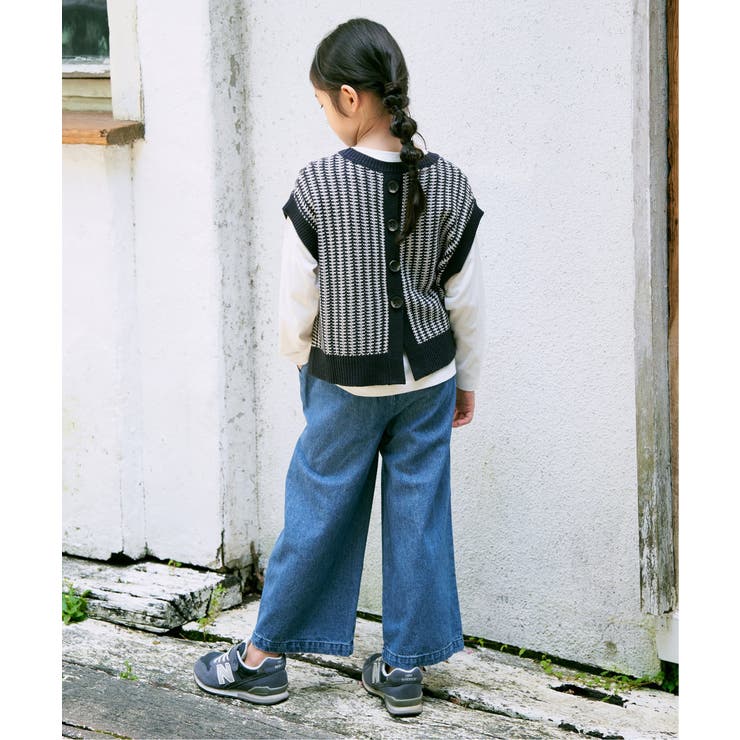 【親子コーデ】ニットベストSET（120~160cm） | ikka  | 詳細画像9 