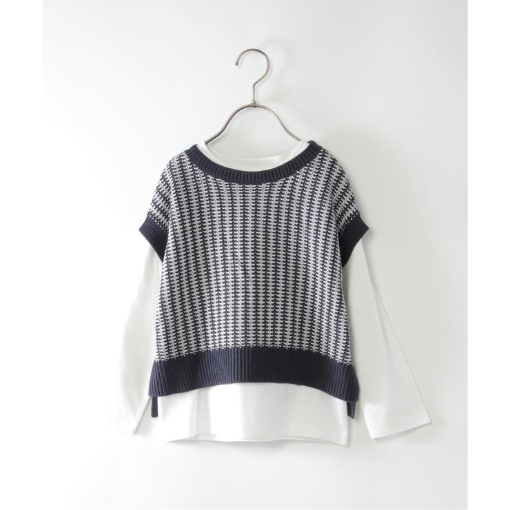 【親子コーデ】ニットベストSET（120~160cm） | ikka  | 詳細画像10 