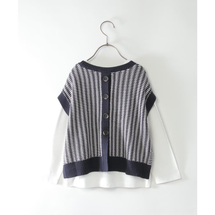 【親子コーデ】ニットベストSET（120~160cm） | ikka  | 詳細画像11 