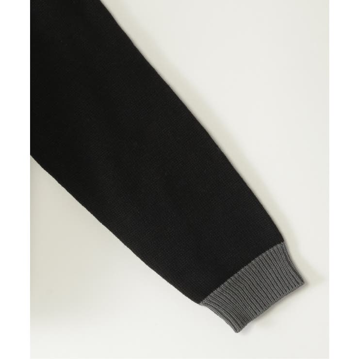 7Gリブ配色ニットカーディガン(120~160cm) | ikka  | 詳細画像4