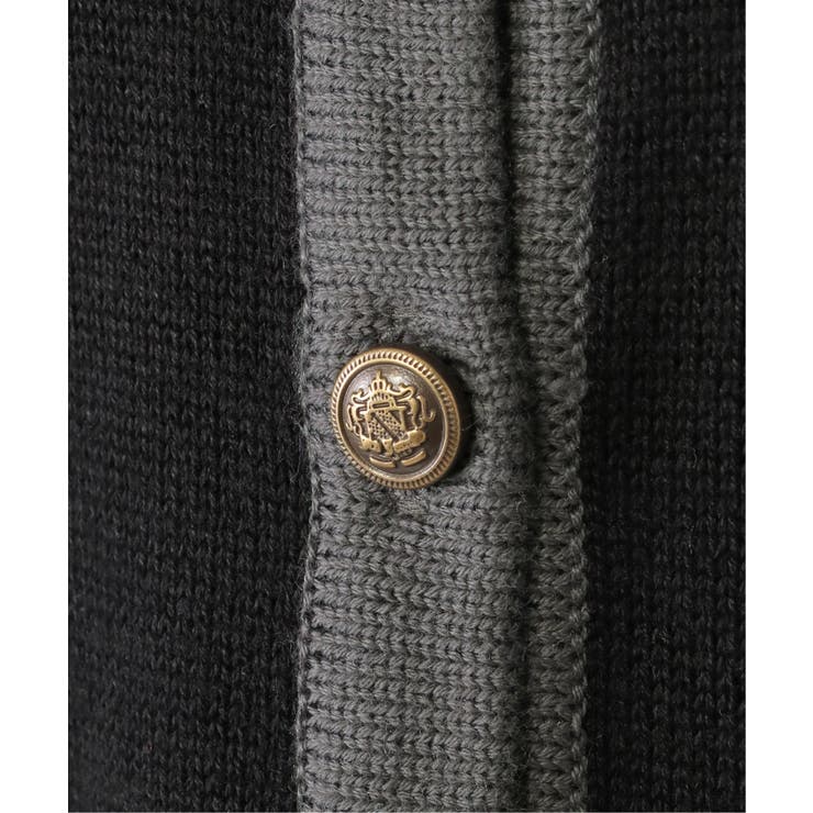 7Gリブ配色ニットカーディガン(120~160cm) | ikka  | 詳細画像7