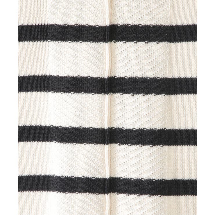 【親子コーデ】コットンMIXボーダーニットプルオーバー（120~160cm） | ikka  | 詳細画像21 