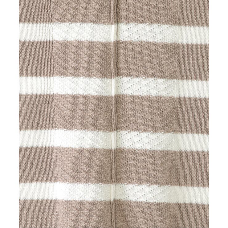 【親子コーデ】コットンMIXボーダーニットプルオーバー（120~160cm） | ikka  | 詳細画像22 