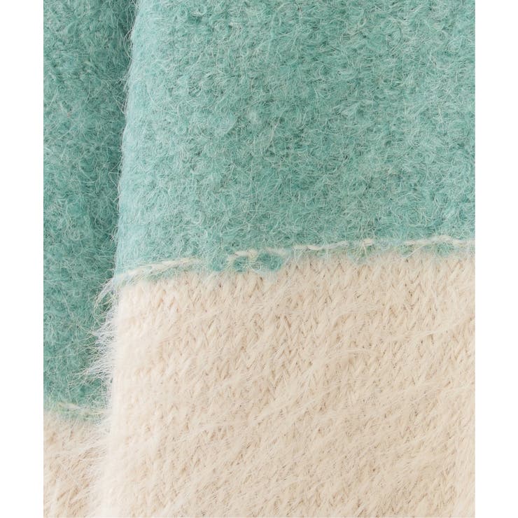 【親子コーデ】ブークレーフェザー切り替えニット（120~160cm） | ikka  | 詳細画像9 