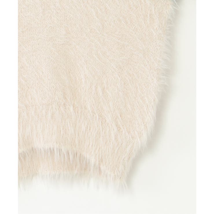 【親子コーデ】ブークレーフェザー切り替えニット（120~160cm） | ikka  | 詳細画像7 