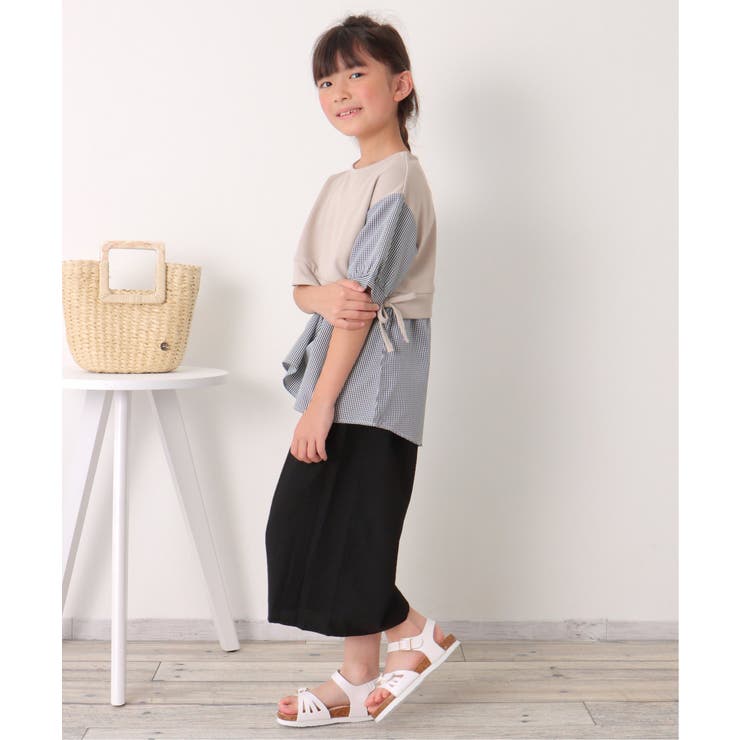 【親子コーデ】カットミラノベストレイヤードプルオーバー（120~150cm） | ikka  | 詳細画像8 