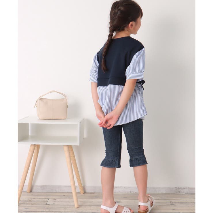 【親子コーデ】カットミラノベストレイヤードプルオーバー（120~150cm） | ikka  | 詳細画像4 