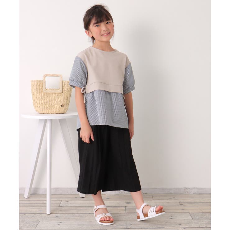 【親子コーデ】カットミラノベストレイヤードプルオーバー（120~150cm） | ikka  | 詳細画像7 