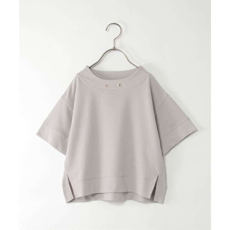 【親子コーデ】鹿の子ワイドネックプルオーバー（120~160cm） | ikka  | 詳細画像9 