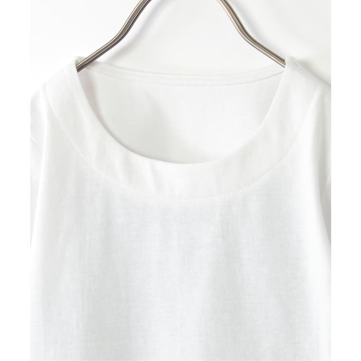 【親子コーデ】ストライプ切り替えTシャツ（120~160cm） | ikka  | 詳細画像14 