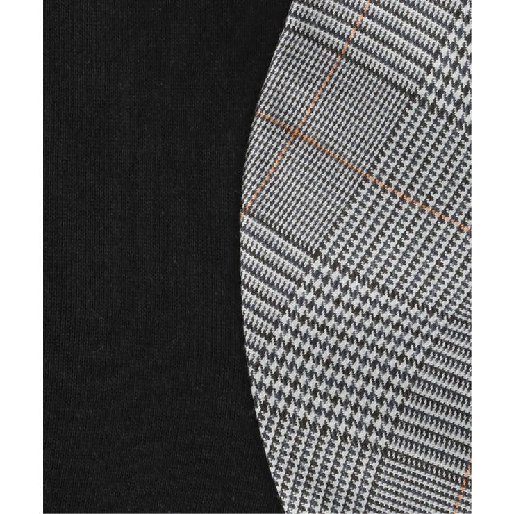 袖チェックフリル襟プルオーバー（120~160cm） | ikka  | 詳細画像20 