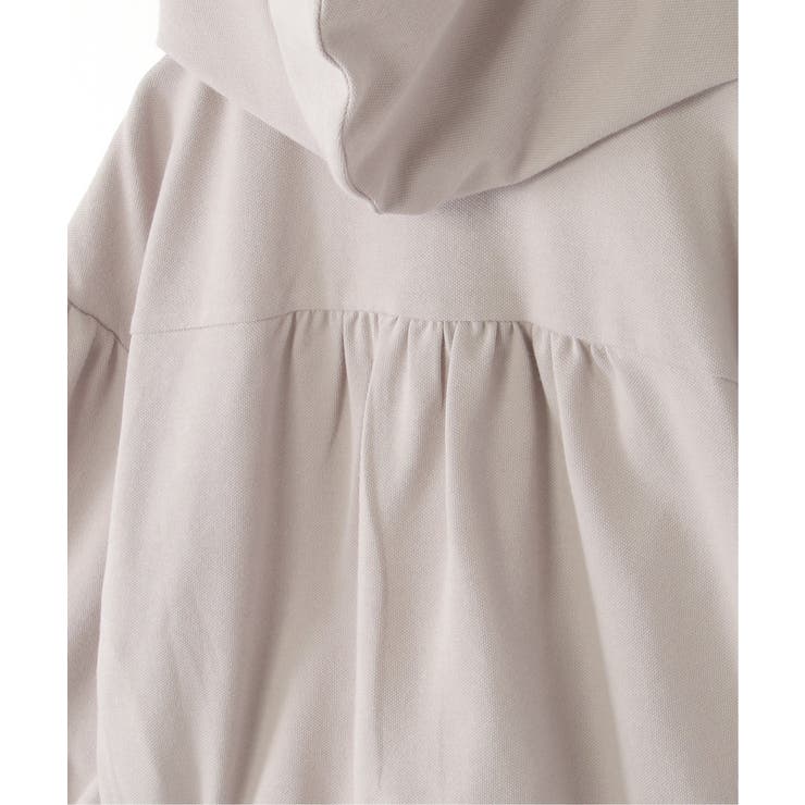 【親子コーデ】コットンUSA鹿の子ジップパーカー（120~160cm） | ikka  | 詳細画像7 