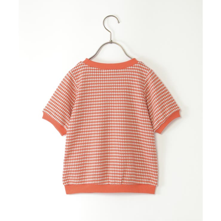 【親子コーデ】ハニカムジャガードプルオーバー（120~160cm） | ikka  | 詳細画像2 