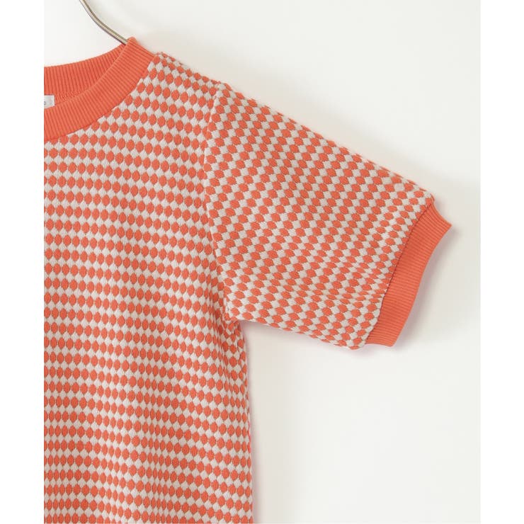 【親子コーデ】ハニカムジャガードプルオーバー（120~160cm） | ikka  | 詳細画像3 
