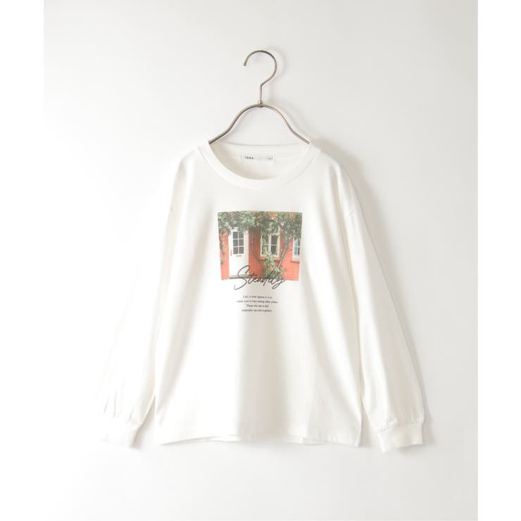 【親子コーデ】フォトプリントロングTシャツ（120~160cm） | ikka  | 詳細画像9 