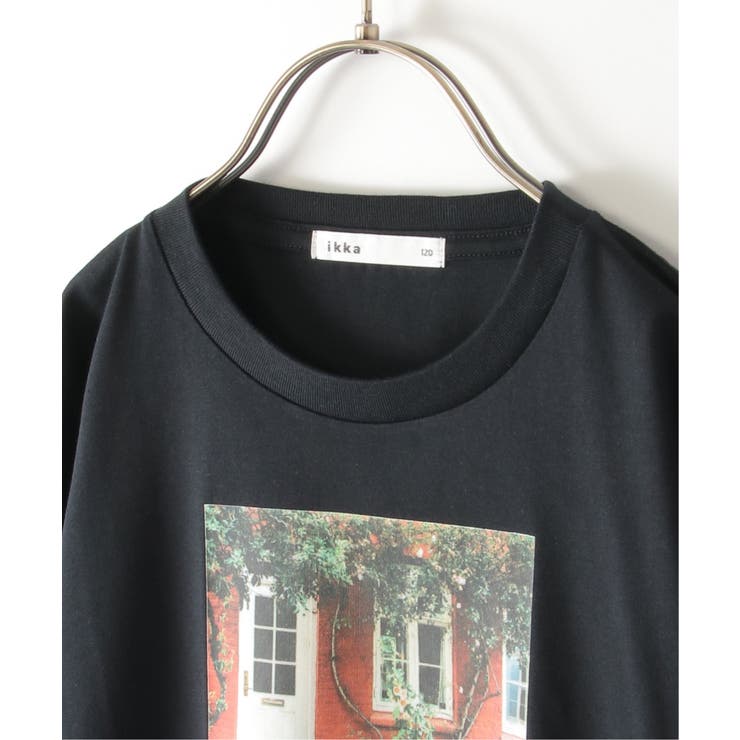 【親子コーデ】フォトプリントロングTシャツ（120~160cm） | ikka  | 詳細画像15 