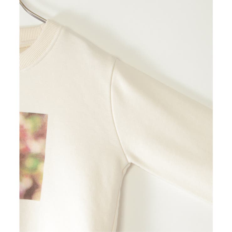 【親子コーデ】裏毛ロゴフォトプルオーバー（120~160cm） | ikka  | 詳細画像3 