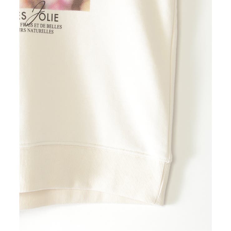 【親子コーデ】裏毛ロゴフォトプルオーバー（120~160cm） | ikka  | 詳細画像5 