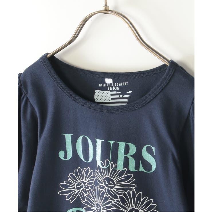 ボリュームパフ袖グラフィックTシャツ（120~160cm） | ikka  | 詳細画像5 