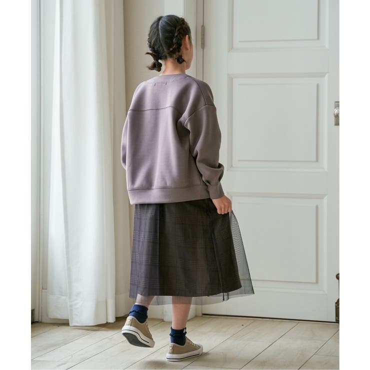 【洗濯機で洗える 親子コーデ】ダンボールドットボタンカーディガン（120~160… | ikka  | 詳細画像6 