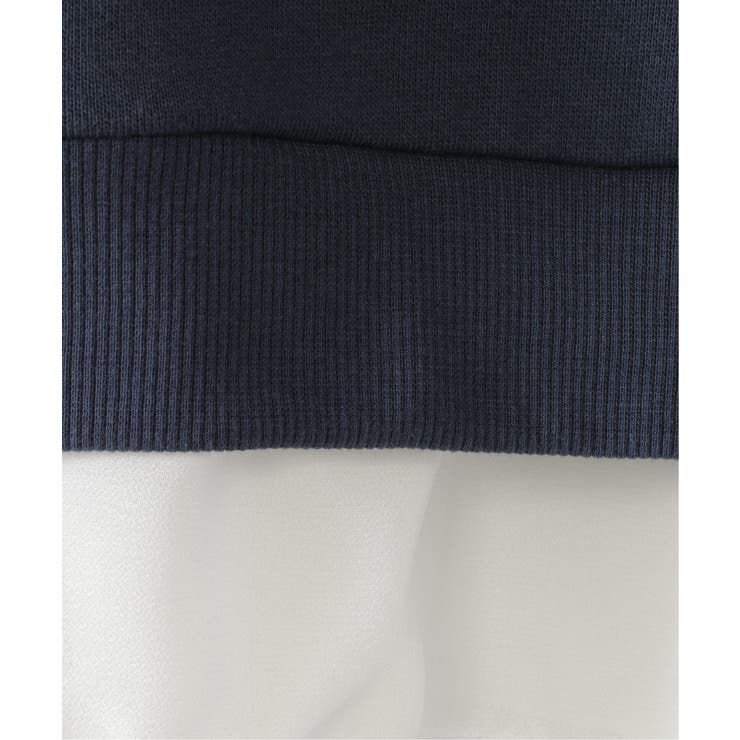 【親子コーデ】裾シフォン箔ロゴプルオーバー（120~160cm） | ikka  | 詳細画像17 