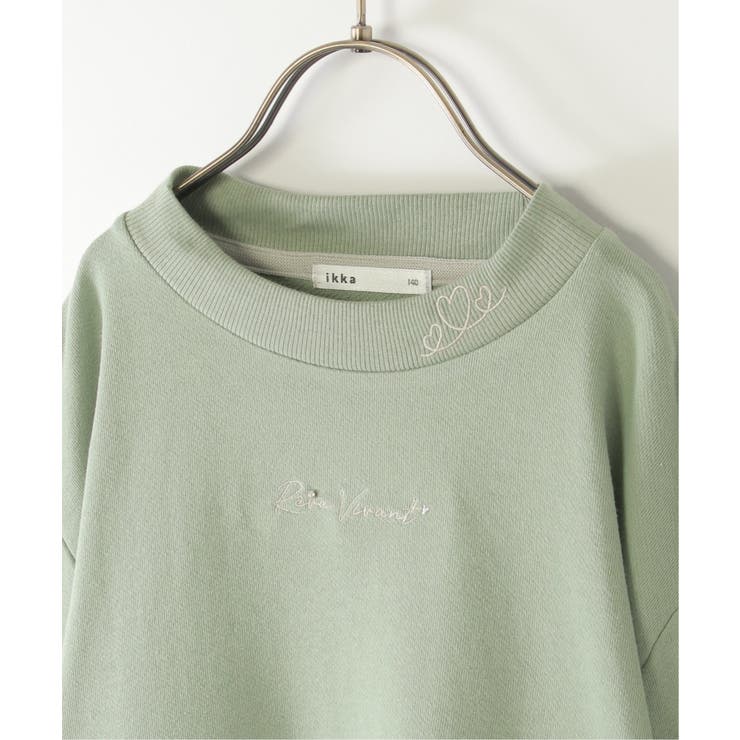 袖ファー刺繍ラインストーンプルオーバー（120~160cm） | ikka  | 詳細画像24 