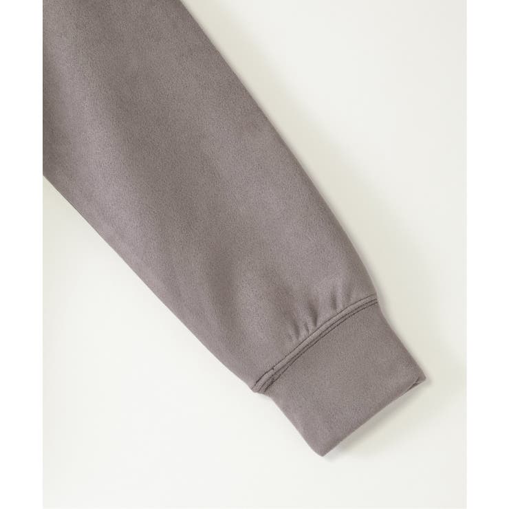 フェイクスエードサイドジップ使いプルオーバー（120~160cm） | ikka  | 詳細画像22 