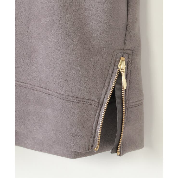 フェイクスエードサイドジップ使いプルオーバー（120~160cm） | ikka  | 詳細画像24 