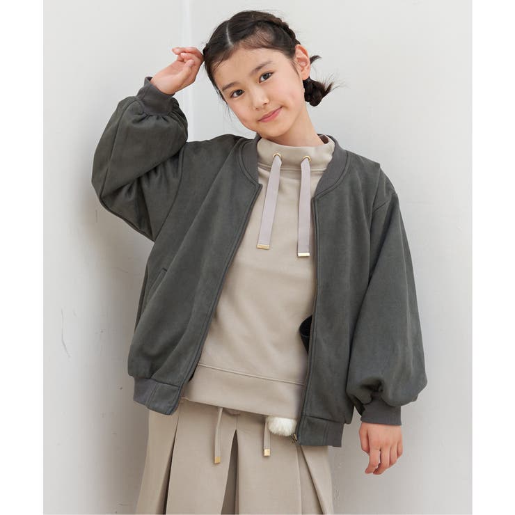 GOKU楽鹿の子ダンボールサイドジッププルオーバー | ikka  | 詳細画像8 