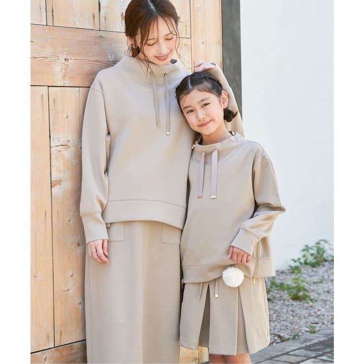 GOKU楽鹿の子ダンボールサイドジッププルオーバー | ikka  | 詳細画像16 