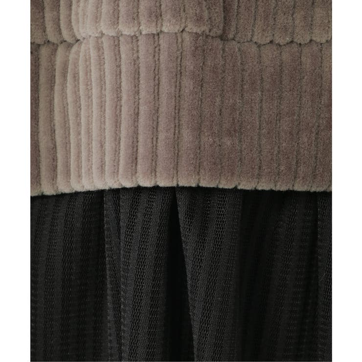 カットコール裾チュールプルオーバー | ikka  | 詳細画像9 