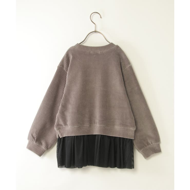 カットコール裾チュールプルオーバー | ikka  | 詳細画像2 