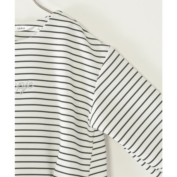 【親子コーデ】リップルタック裾フリルプルオーバー（120~160cm） | ikka  | 詳細画像3 