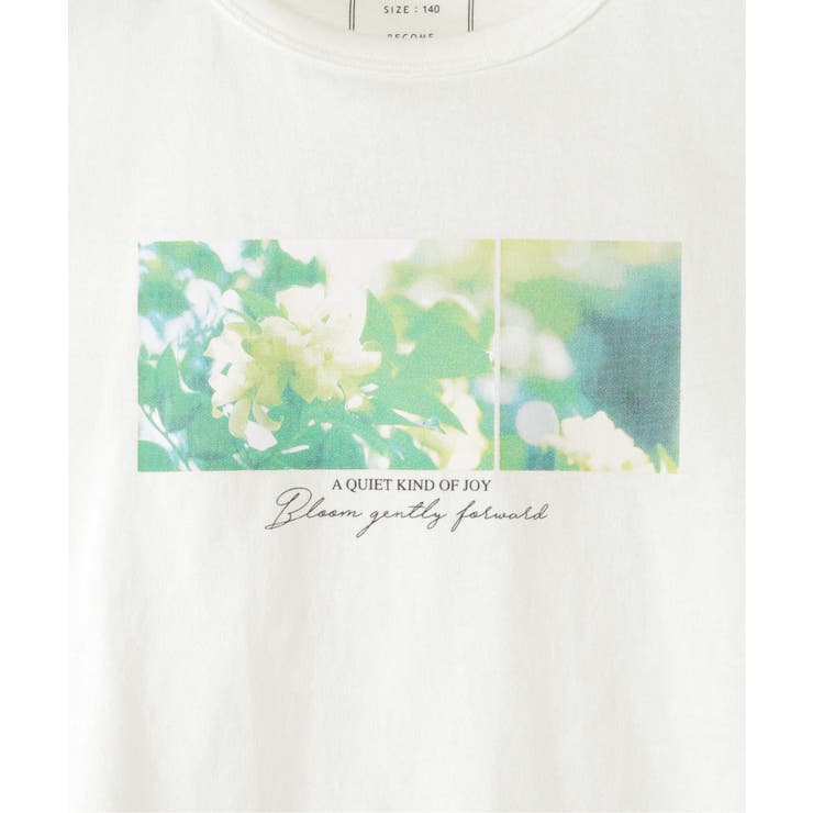 【親子コーデ】フォトロゴ脇レースアップ7分袖Tシャツ（120~160cm） | ikka  | 詳細画像20 