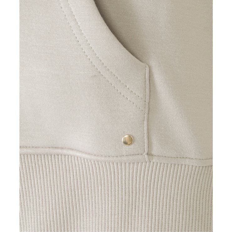 ダンボール裾レイヤージップパーカー（120~160cm） | ikka  | 詳細画像10 