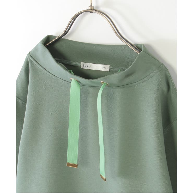 【親子コーデ】カノコダンボールサイドジップスピンドルプルオーバー（120~160… | ikka  | 詳細画像7 